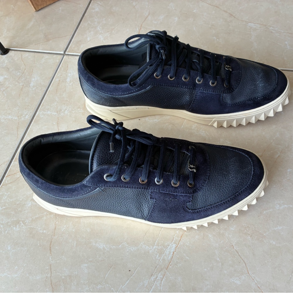 Salvatore Ferragamo navy Sneakers